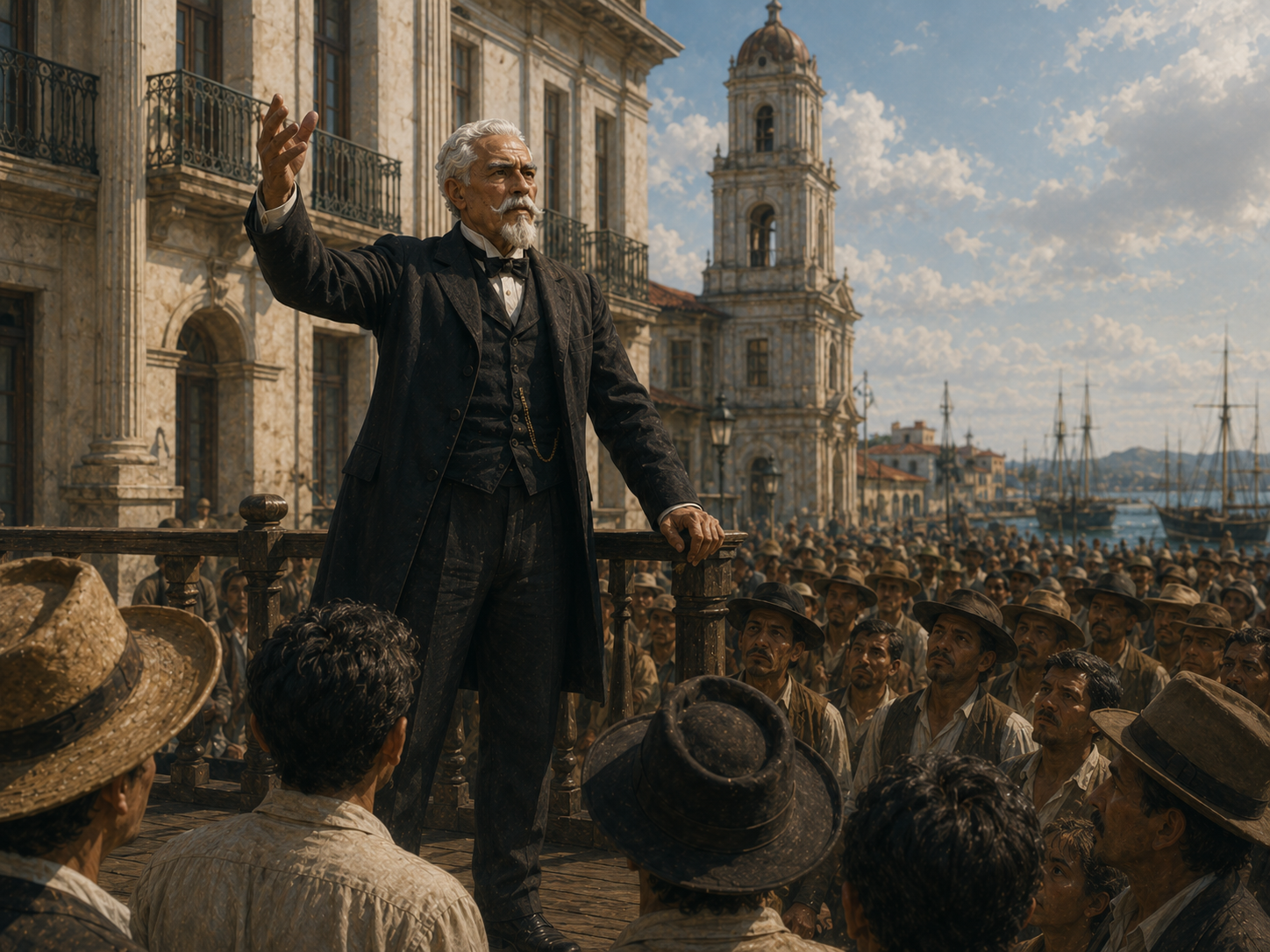 Imagen histórica de Eloy Alfaro