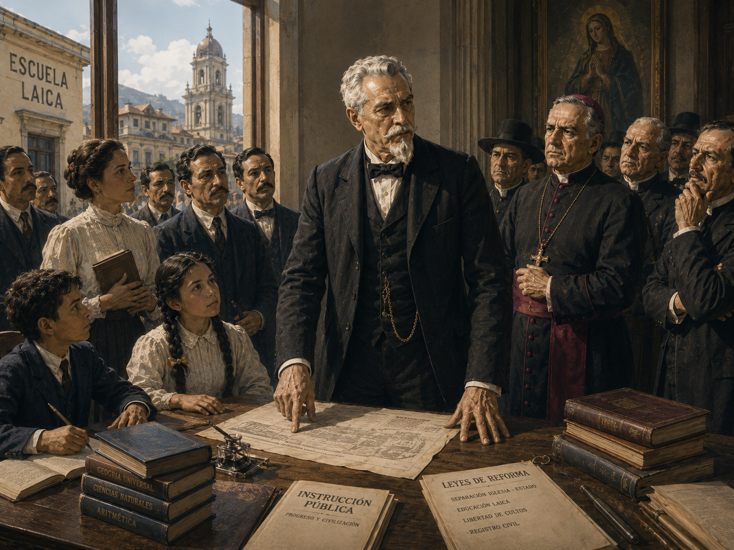 Imagen histórica de Eloy Alfaro