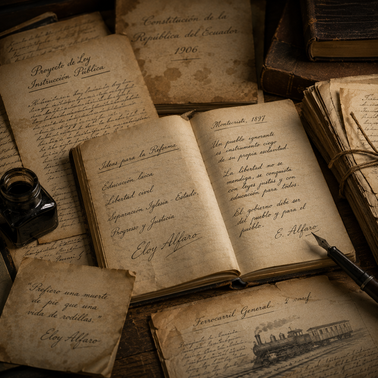 Manuscritos de Eloy Alfaro